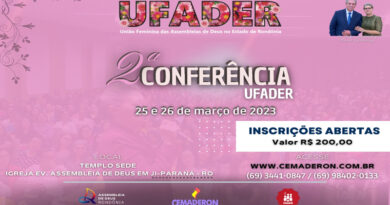 2ª Conferência UFADER